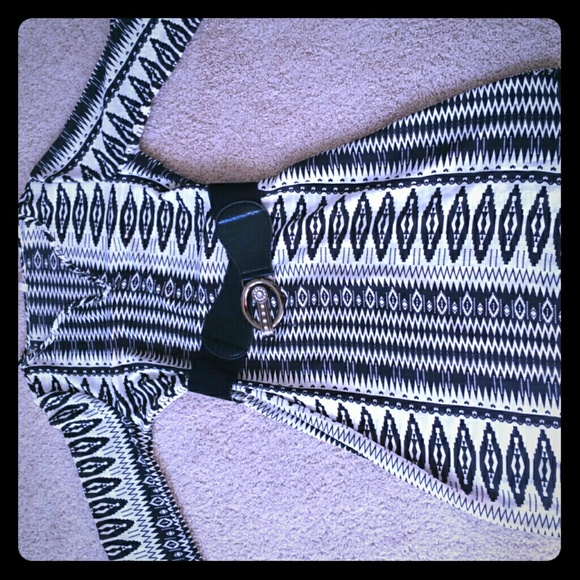 Dress with the belt,worn once!