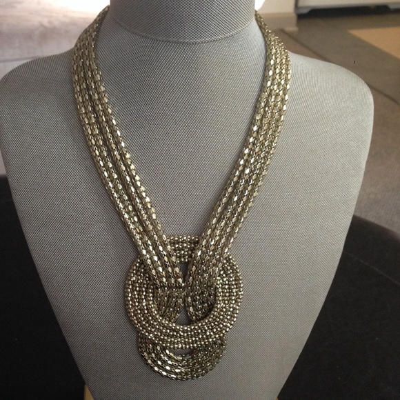 Express gold necklace