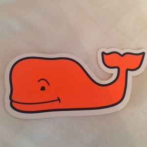 Neon Whale Sticker