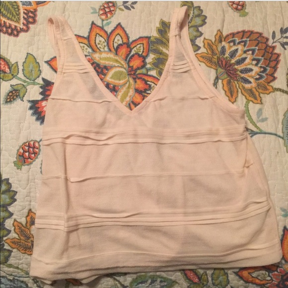 Topshop light pink tank