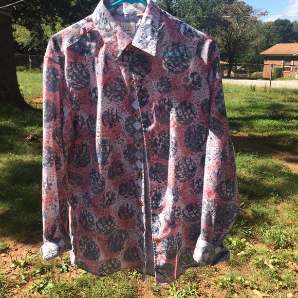 Paisley pattern button down shirt - Picture 1 of 4