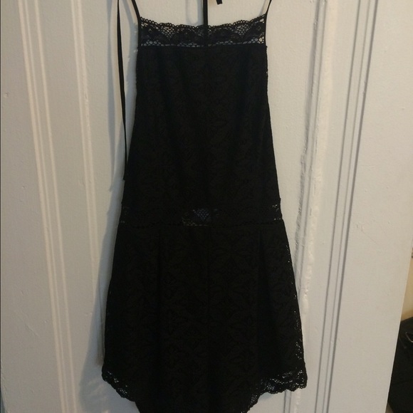 Black lace romper!