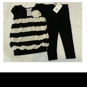 NWT Bonnie Jean 18 month outfit