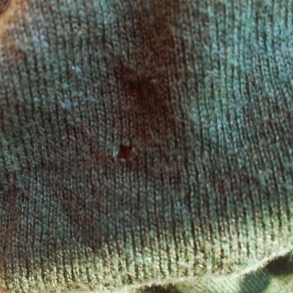 ‼️️Sold‼️ 🍂🍁 Anthropologie Green Sweater - Picture 4 of 4