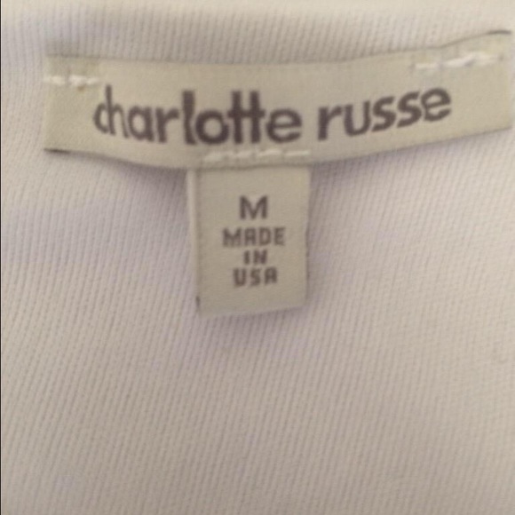 White Charlotte Russe dress - Picture 2 of 3