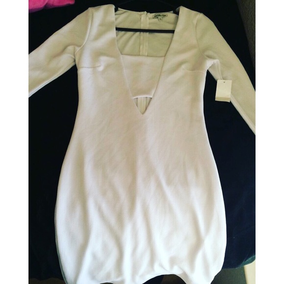 White Charlotte Russe dress - Picture 3 of 3