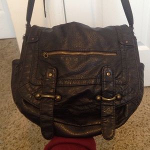 Black cross body purse