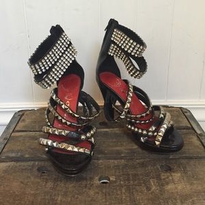 Jeffrey Campbell Mel Studded Heels