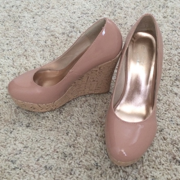 Blush/nude heels