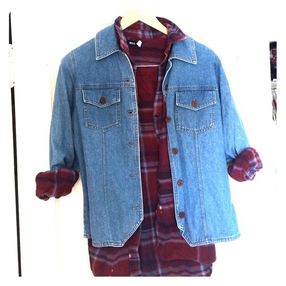 Cute 90's inspired denim jacket