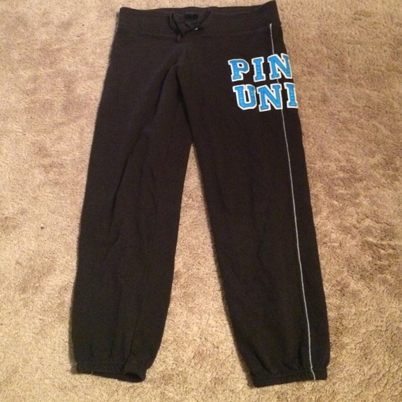 Black Victoria's Secret Pink Sweatpants