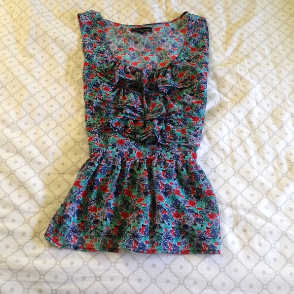Shirt floral medium