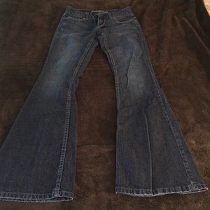 American Eagle flared jeans