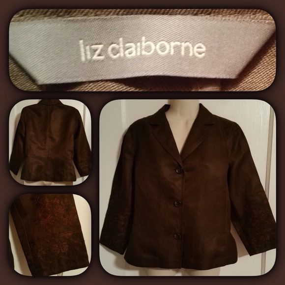 Very nice chocolate jacket or top