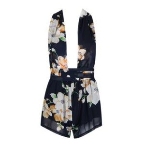 Brand new unworn floral romper playsuit