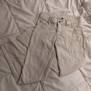 carmar denim white skinny jeans