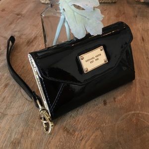 Michael Kors wallet and phone case- iPhone 5