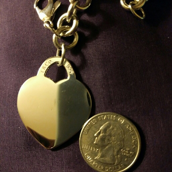 *SOLD* Tiffany & co. large ❤ bracelet - Picture 3 of 4