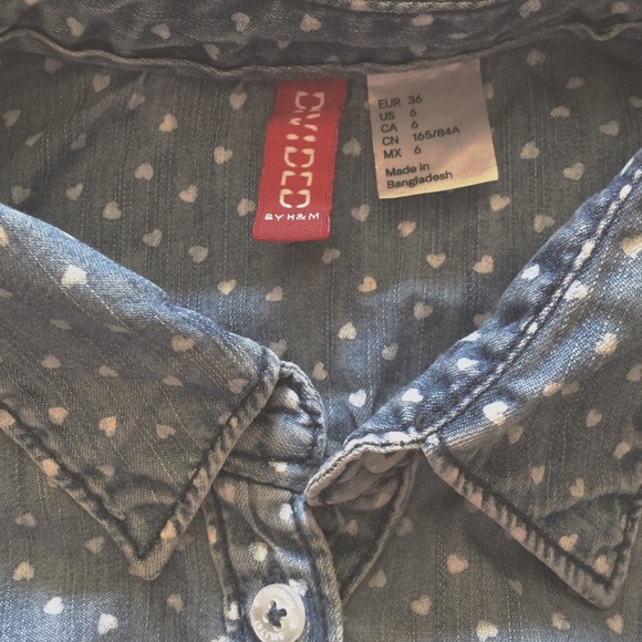 Denim collared shirt - Picture 3 of 3