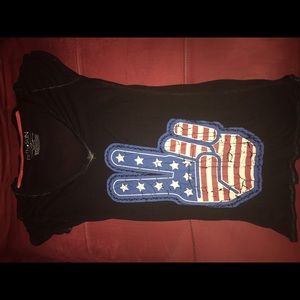 peace sign shirt