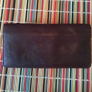 Fossil leather wallet