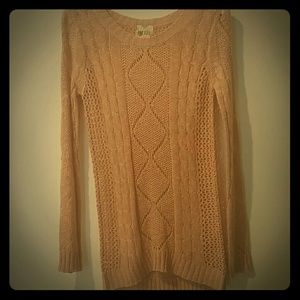 Knitted Pink Sweater