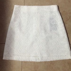 Zara white skirt