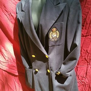 Ralph Lauren double breasted blazer.