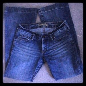 Express Stella fit and flair jeans