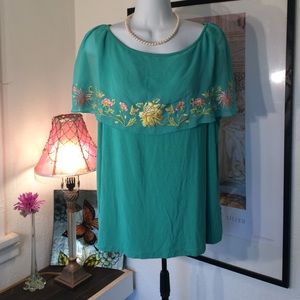 Super cute bohemian type wearable top