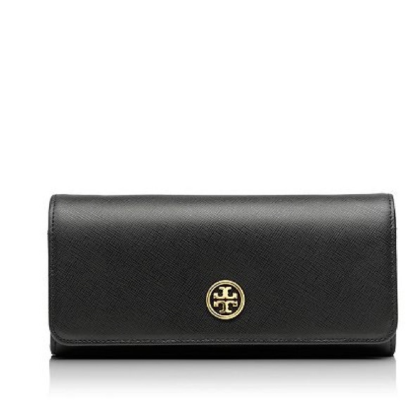 NWT! Tory Burch LEATHER ENVELOPE CONTINENTAL - Picture 4 of 4