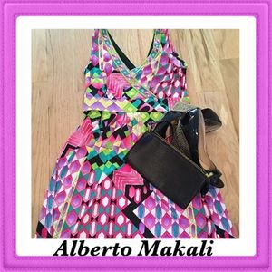 Alberto Makali colorful dress