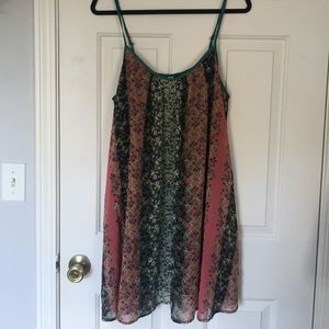 Floral swing dress