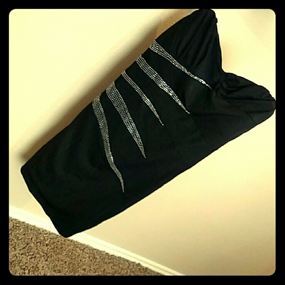 Strapless Little black dress