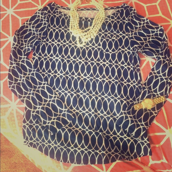 NWOT Lilly Pulitzer Pima Cotton Long Sleeve Tee