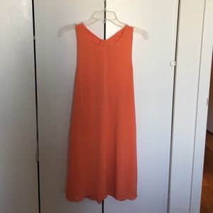 Alice and Olivia peach keyhole back dress Alice and Olivia peach keyhole back dress