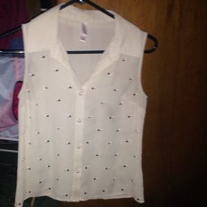 Sheer blouse