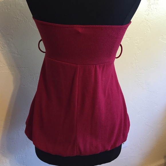 Red Tube Top - Picture 2 of 2