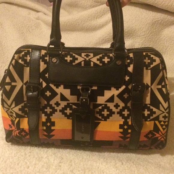 L.A.M.B. Gwen Stefani Colville satchel in Navajo