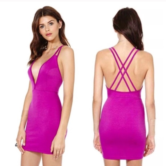 🆕NASTY GAL MINT DEEP TROUBLE STRAPPY MINI DRESS!!