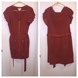 Very sexy burnt orange dress