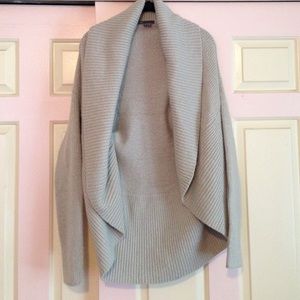 Roll Neck Shawl Cardigan