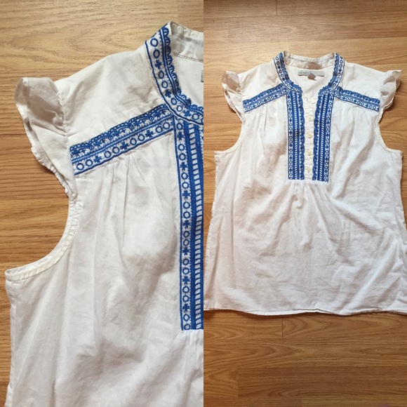 Old navy peasant blouse