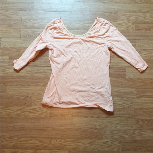 Decree scoop neck quarter sleeve shirt