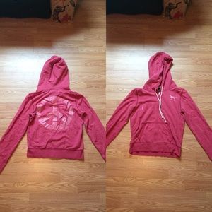PINK brand zip up hoodie