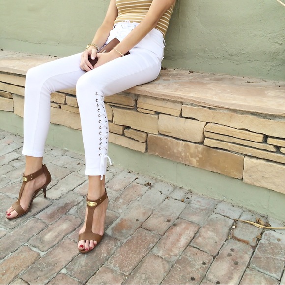 Asos Skinnies with Lace up Legs - Picture 1 of 4