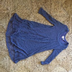 Navy blue dress Anthropologie