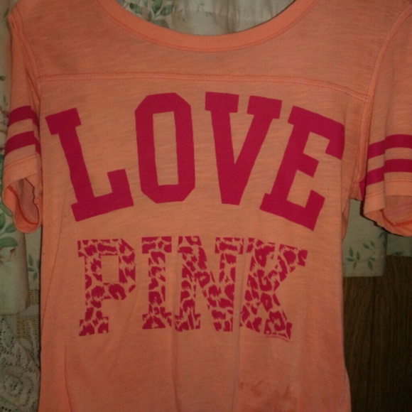 Pink jersey top