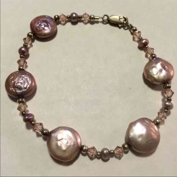 Freshwater Pearls & Swarovski Crystals