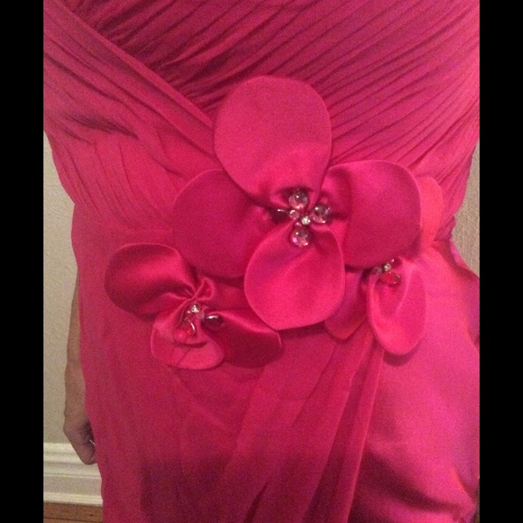 Beautiful fuschia dress - Picture 4 of 4